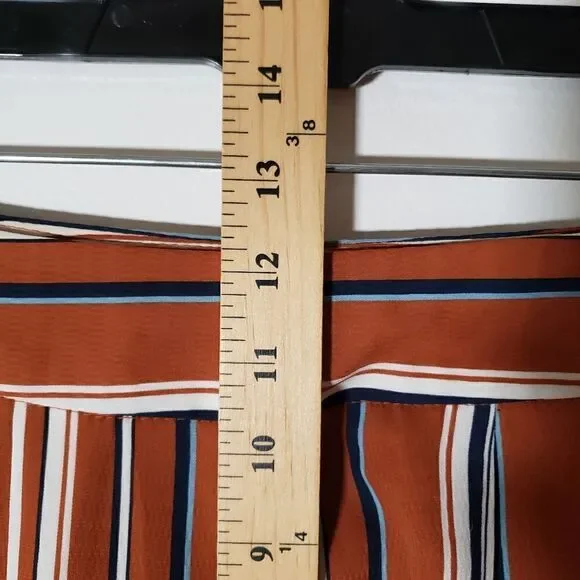 Vera & Lucy Boho Print Wide Leg Casual Pants Size S - Picture 5 of 7